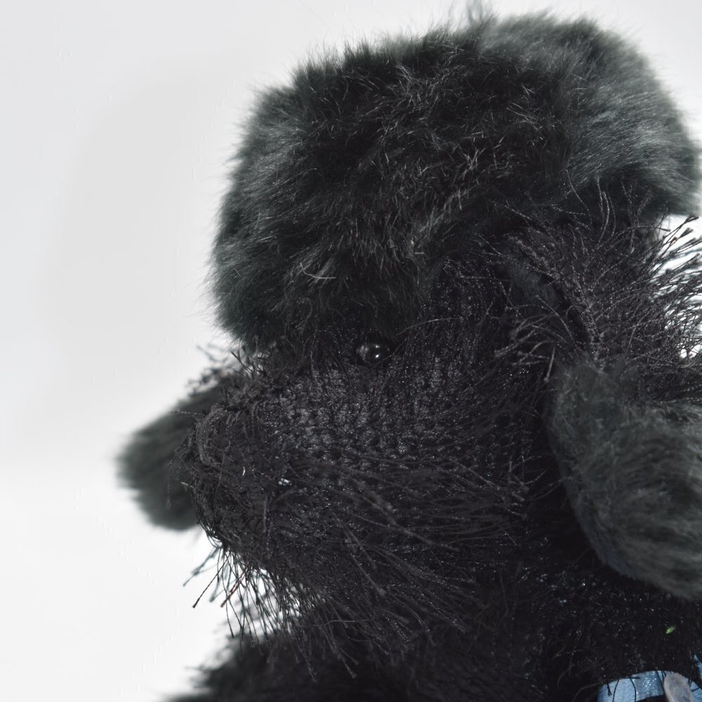 Ganz Webkinz HM191 Black Poodle Puppy Dog Stuffed Animal Plush Sealed Code - Picture 2 of 9